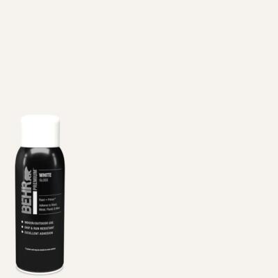 12 Oz. #52 White Gloss Interior/Exterior Spray Paint And Primer Aerosol