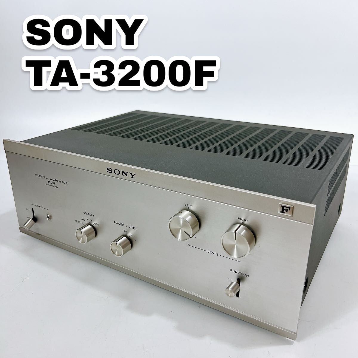 Sony TA-3200F Integrated Stereo Amplifier Working | eBay Sony TA-3200F Integrated Stereo Amplifier Working | eBay