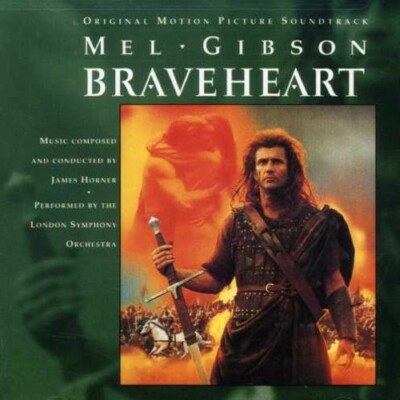Braveheart Original Motion Picture Soundtrack James Horner CD 1995 b
