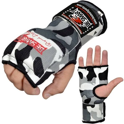 Boxing Gel Inner Gloves Hand Wraps Fist Padded Bandages MMA, Thai Muay, UFC