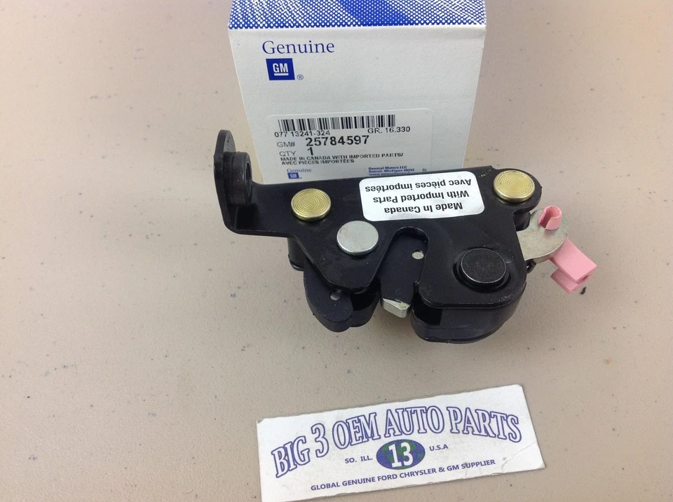 Chevrolet Express GMC Savana Van 1500/2500/3500 Rear Upper Door LATCH  new OEM - Image 3 of 4