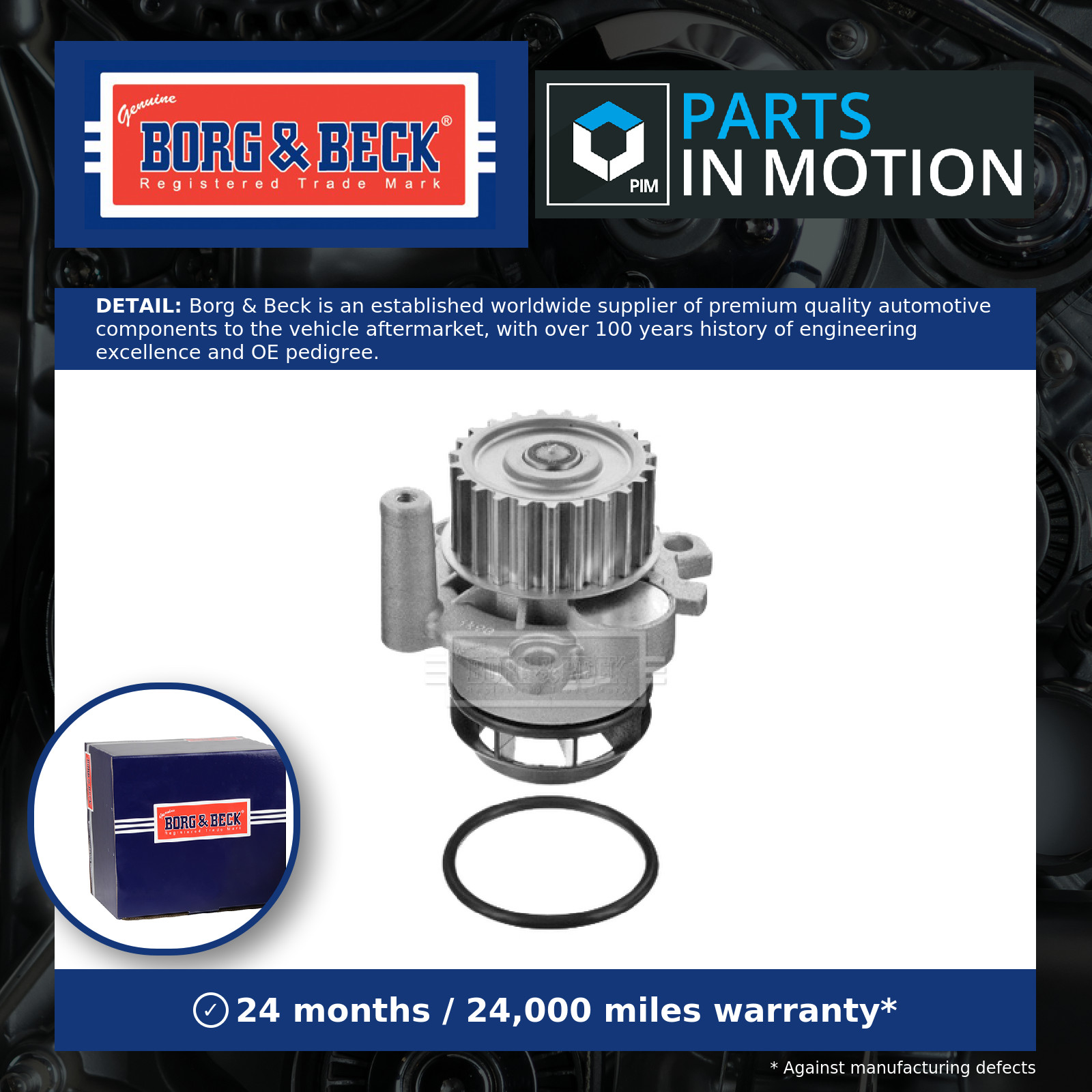 For VW PASSAT B6 3C2 2005 to 2011 Water pump BWP2134 - Image 14