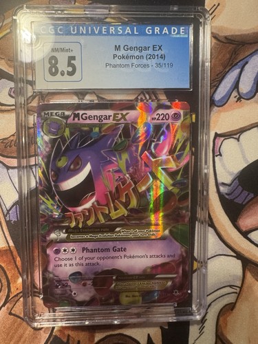 M Gengar-EX graded CGC 8.5 for sale on eBay