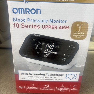 OMRON - 10 Series - Screening - Upper Arm Blood Pressure Monitor- Open Box 