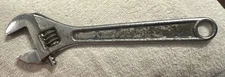 10” Adjustable Wrench,Triple Diamond Logo,1-1/4" Capacity Utica 91-10 vtg tool