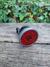 Melas Fahrradrücklicht echtem Glas für antikes Fahrrad