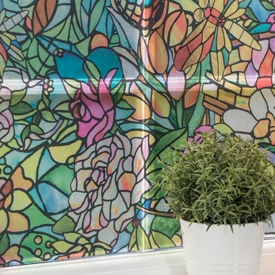 d-c-fix Tulia 45cm x 2m selbstklebende Vinyl Fensterfolie