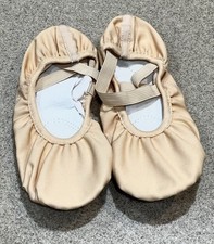 TXJ Sports Ballet Shoes Soft Pink Split Leather Sole Women Size 7 EU 37