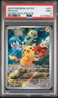 2023 POKEMON SVP EN-SV PALDEA EVOLVED ELITE TRAINER BOX #027 PIKACHU PSA 9