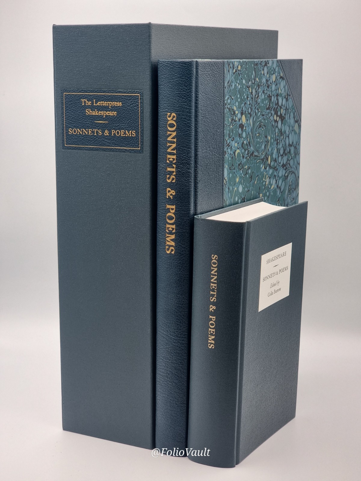 Sonnets and Poems - William Shakespeare - Folio Society - Limited #781 - VGC