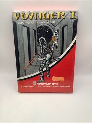 Vintage Apple II Adventure Voyager I Avalon Hill Cassette Sealed