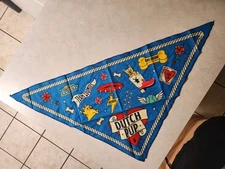 Dutch Bros Dog Bandana Rare Limited Edition “Dutch Pup” 2024 Blue Puppy