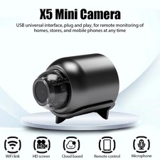 Mini 1080P Wireless Security Camera Night Vision Motion Detection Portable