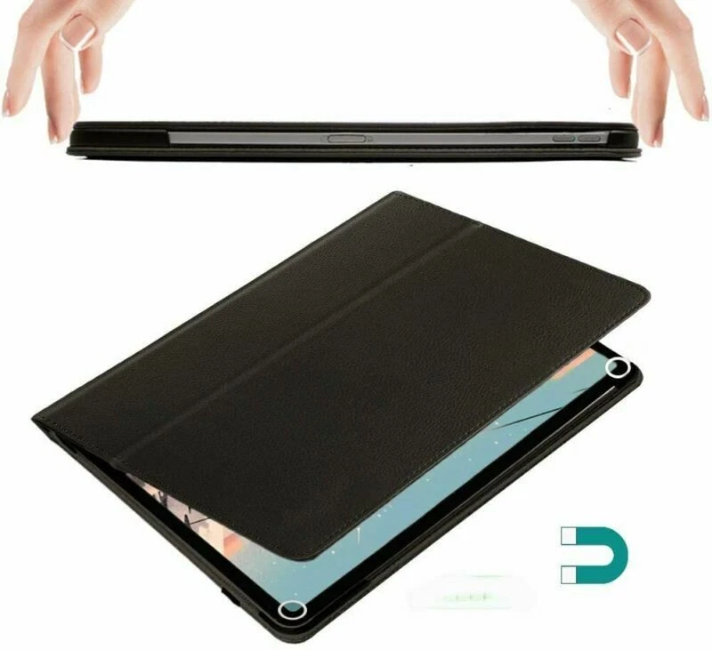 For Apple iPad Pro 12.9 2020 4th Generation Leather Tablet Flip SMART CASE Cover - Image 4 of 4