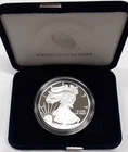 2015-W $1 Proof American Silver Eagle with Box and COA