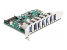 Delock PCI Express x1 Card for 7 x USB 5Gbps Type-A Female PCIe 90104
