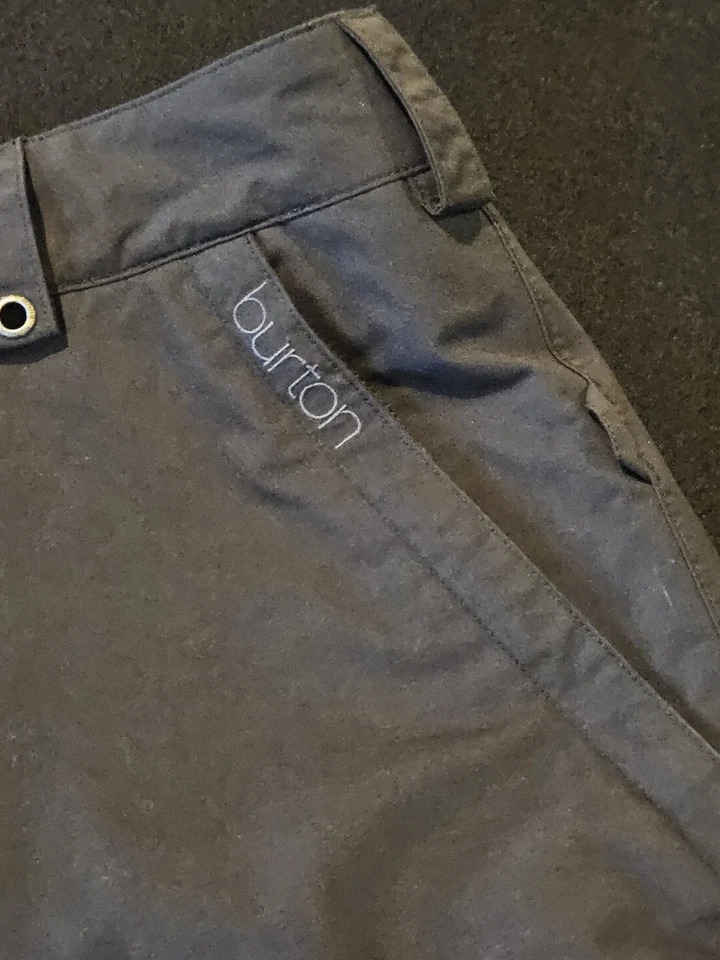 Pantalones para mujer Burton esquí snowboard paseo seco negros talla grande Foto 4 de 4