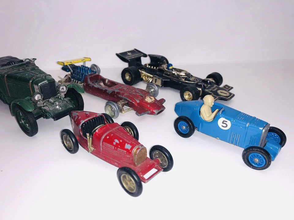 Coches de carreras fundidos a presión F1 de colección ruedas Corgi Whizz Dinky Matchbox años 70 Foto 2 de 4