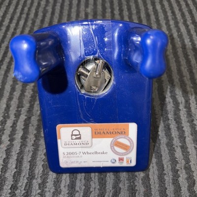 BPW Diamond Wheel Lock S2005-7 Caravan Wheel lock  / Wheel Break (2 keys)