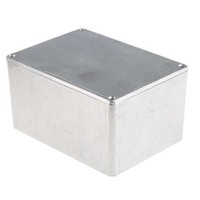 Abgeschirmtes GehäUse Silber, 139.1 X 101.5 X 76.7Mm, RS 5173361