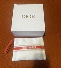 Christian Dior Large Clutch Wristlet Pouch