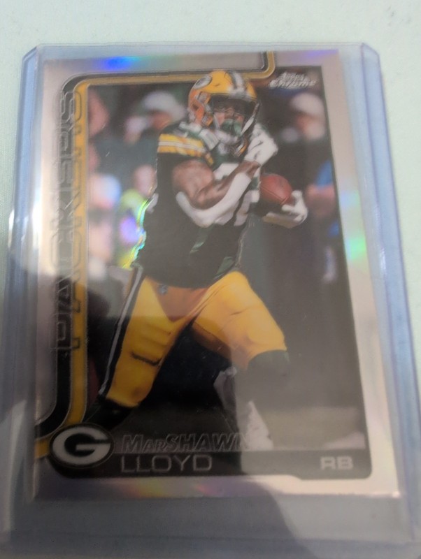 2025 Topps Chrome - Marshawn Lloyd #114 Refractor