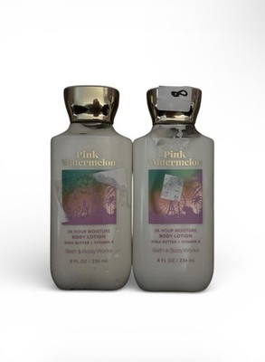 BATH & BODY WORKS (LOT OF 2) PINK WATERMELON BODY LOTION Original Formula