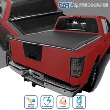 Fits 2004-2015 Titan 6.5ft Truck Standard Bed Soft Roll Up Tonneau Cover 04-15