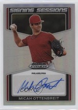 2022 Panini Prizm Draft Picks Signing Sessions Micah Ottenbreit #SS-MO Auto nd3