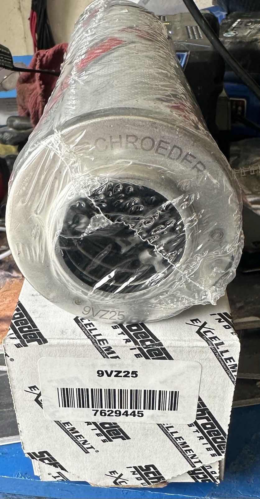 SCHROEDER 9VZ25 EXCELLEMENT FILTER ELEMENT 7629445