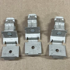 (QTY 3) CADDY ERICO 8PF - 1/2" EMT CONDUIT TO METAL STUD CLIP