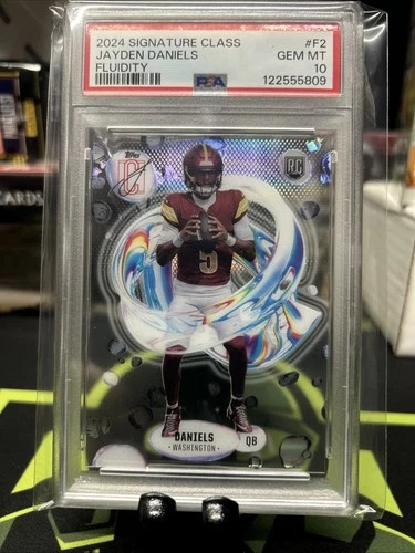 2024 Topps Signature Class Jayden Daniels Fluidity RC #F2 PSA 10 SSP