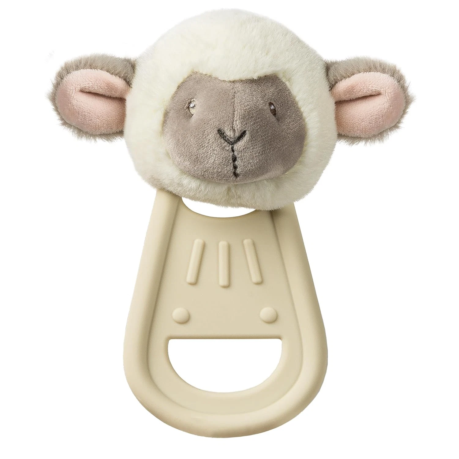 Teething Toys Simply Silicone Teether with Soft Toy, 6-Inches, Lamb
Opens in a new window or tab