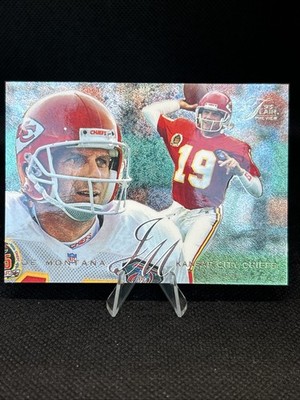 1995 Fleer Flair Preview Kansas City Chiefs Football Cards #15 Joe