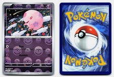 Munna 035/086 Poke Ball Black Bolt Reverse Holo Pokemon Card NM