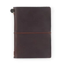 DESIGNPHIL Traveler's Note Passport Size Limited Edition with Card Brown 9120965
