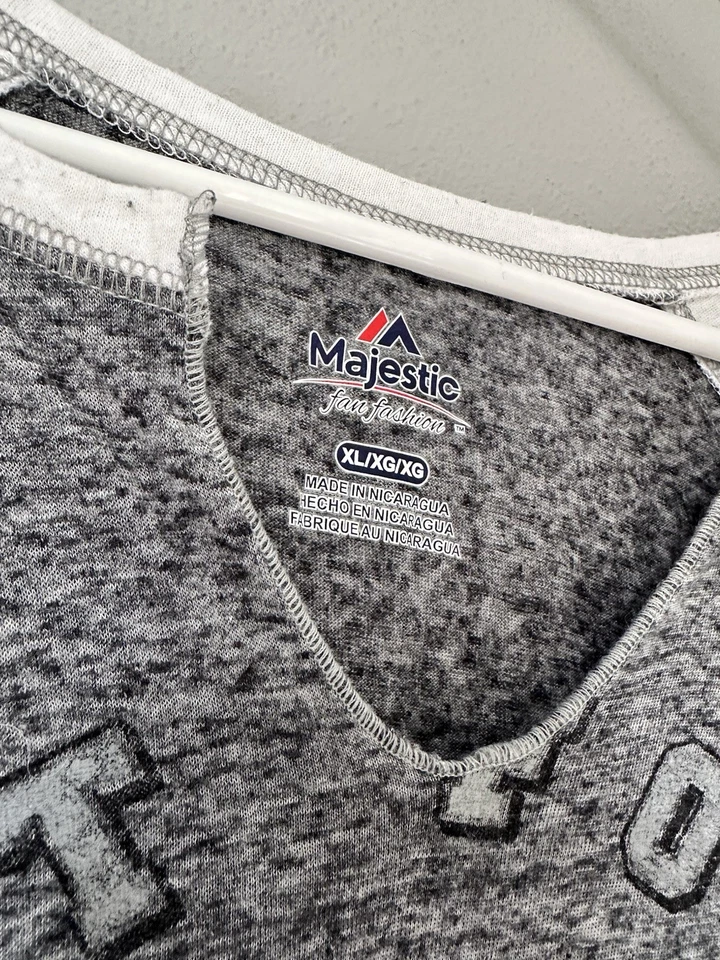 Женская футболка с коротким рукавом Detroit Lions футбол серый размер XL - Изображение 4 из 4