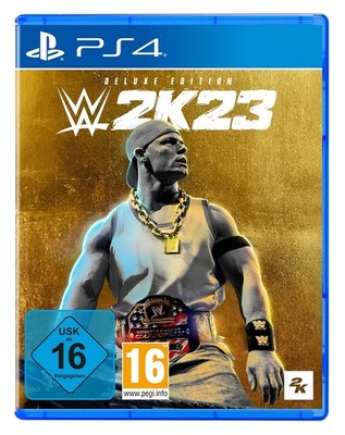 2K GAMES WWE 2K23 Deluxe Edition PlayStation 4 PS4 Wrestling Spiel USK 16 NEU