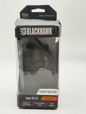 BLACKHAWK Taser X2 CQC Black Left-Hand Holsters 2100495