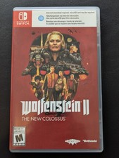Wolfenstein II Nintendo Switch OEM Replacement Game Case NO GAME