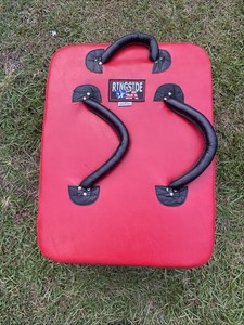 Ringside USABSH Kick Boxing Strike Curved Arm Thai Pad MMA Focus Punch Shield