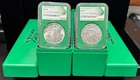 NGC MS69 1986-2016 US American Silver Eagle Green Monster Coin Set- 31 Coins