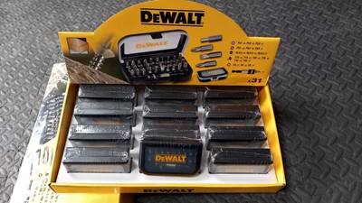 OUTER TRAY of 12 DeWalt Torsion Screwdriver Bit Set 31 Piece 12 - Main Image
