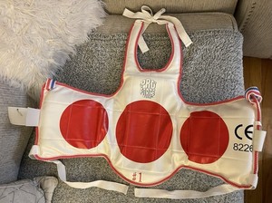 Century Taekwondo Martial Arts Reversible Chest Guard Body Protector #1