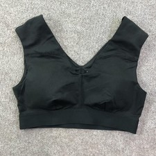 Tommie Copper Sports Bra Womens Medium Black Shoulder Support Copper Znergy