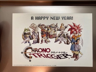 Square Enix Rare Chrono Trigger & Final Fantasy Postcard Set 20pcs unbenutzt