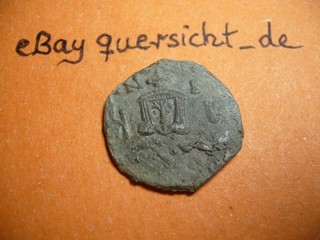 Syracuse: Nicephorus mit Stauracius AE Follis 22 78 mm 4 62 g ERHALTUNG (Q046)