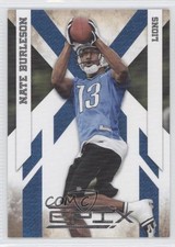2010 Panini Epix Silver 73/250 Nate Burleson #34 0a1