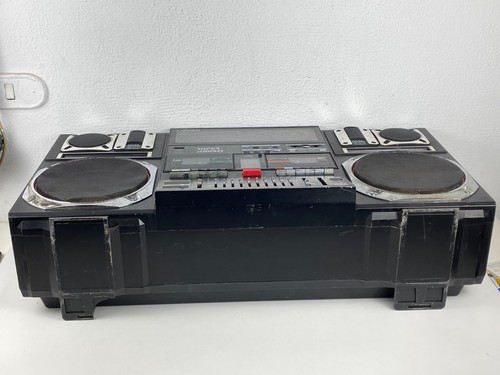 LARSEN Iconic Super Jumbo Q-100 Boombox Cassette Recorder Ghetto Blaster Rare - Picture 22 of 24