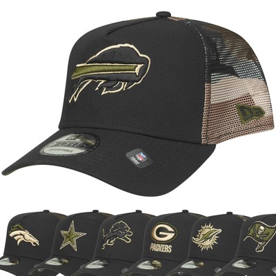 New Era Snapback Mesh Trucker Cap - NFL Teams schwarz wood
